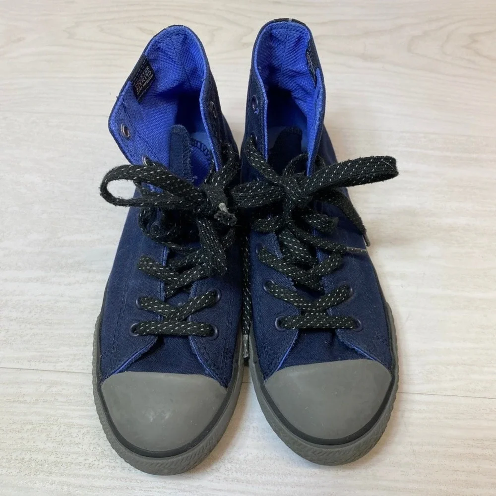 Converse Unisex 4.5 High Top Sneakers Counter Climate Navy Canvas Water Repel
